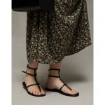 AE Skinny Strap Gladiator Sandal - Black