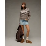 AE Snow Stopper Sweater - Brown