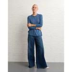 AE Soft & Sexy Long Sleeve T-Shirt - Navy