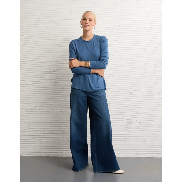 AE Soft & Sexy Long Sleeve T-Shirt - Navy