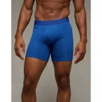 AEO Men's 6" Classic Boxer Brief - Steel Blue