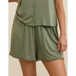 Aerie Real Soft® Ruffle Boxer Short - Olive Fun