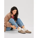 Birkenstock Women's Boston Soft Footbed Clog - Taupe