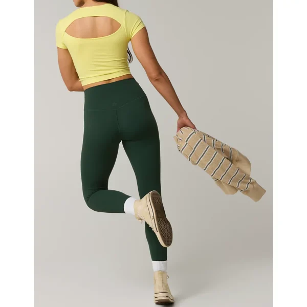 OFFLINE By Aerie Real Me XTRA High Waisted Legging - Mystical Green