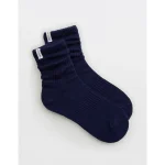 OFFLINE By Aerie Short Scrunch Socks - Royal Navy