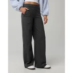 OFFLINE By Aerie The Hugger Trouser - Smoked Gray