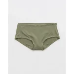 Superchill Modal Mid Rise Boybrief Underwear - Olive Fun