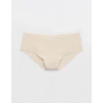 Superchill No Show Cotton Cheeky Underwear - Heather Frost