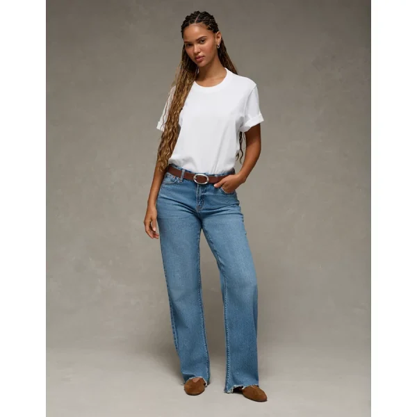 AE Strigid Curvy High-Waisted Stovepipe Jean - Vintage Star