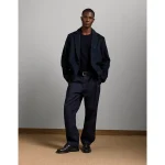 AE77 Premium Cotton Canvas Pant - Navy