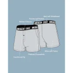 AEO Men's Ultra Soft Pocket Boxer Short - True Black