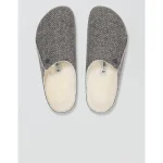 Birkenstock Zermatt Shearling Slipper - Light Gray