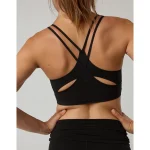 OFFLINE By Aerie Real Me Hold Up! Layered Sports Bra - True Black