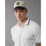 AE Club Pique Polo Shirt - White