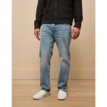 AE EasyFlex Relaxed Straight Jean - Light Vintage