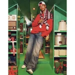 AE EasyFlex Ultra Baggy Jean - Medium Indigo Wash