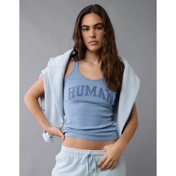 AE Pride Boyfriend Tank Top - Blue