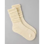 AE Slouchy Socks - Cappuccino