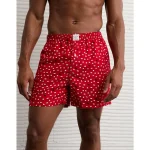 AEO Classic Stretch Boxer Short - Red Beam