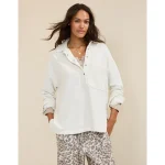 Aerie Chorewear Popover Sweatshirt - Soft Muslin