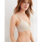 Sunnie Bloom Lace Wireless Lightly Lined Bra - Vintage Vanilla