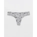 Superchill Cotton Thong Underwear - Horizon Blue